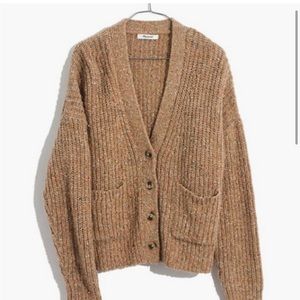 Madewell Tan sweater.